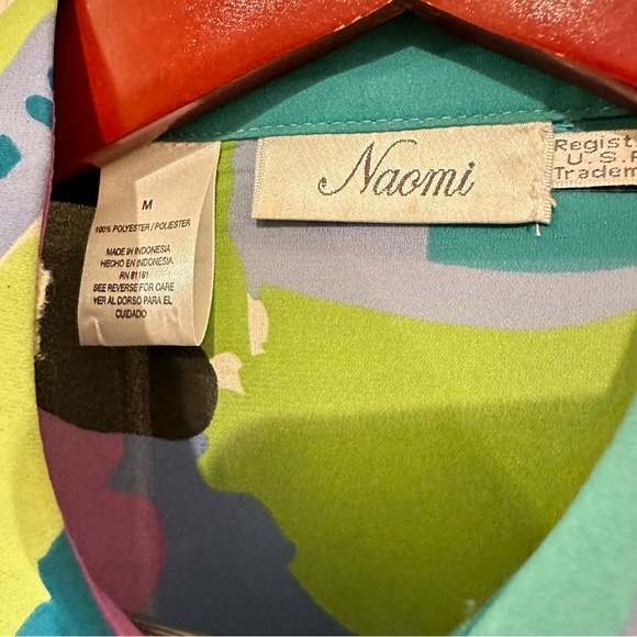 Naomi Swirl Blouse with Shell M - Picture 5 of 9